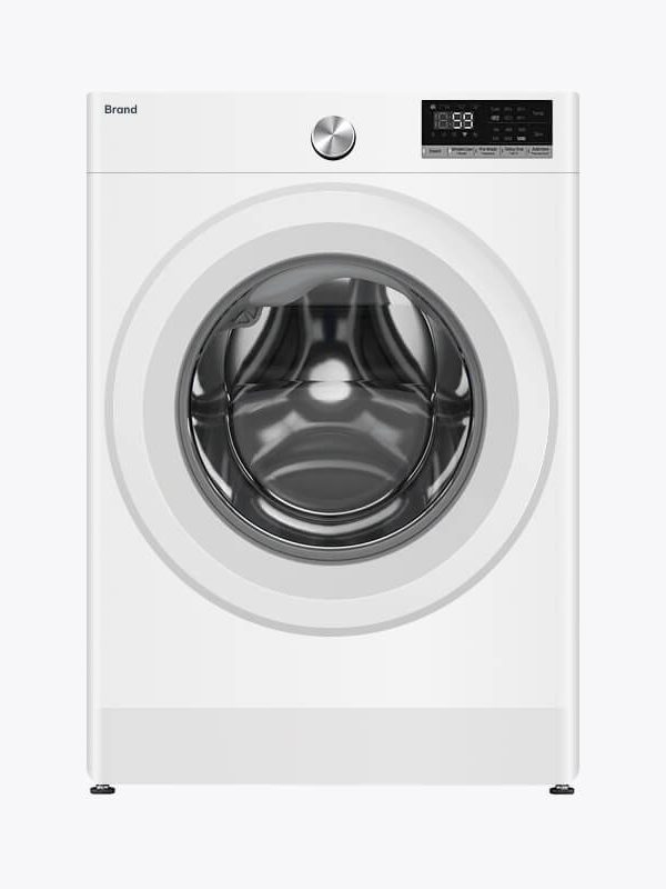 Full-Automatic Compact Washer with Wheels, 1.6 cu. ft, 11 lbs capacity with 6 Wash Programs Washer