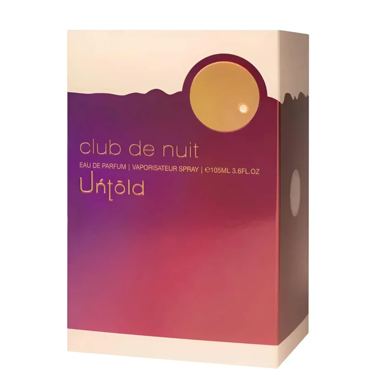 ARMAF Club De Nuit Untold Eau de Parfum for Men 105ml/3.6fl.oz – Long-Lasting Bold Citrus Woody Cologne | 1 Bottle - Image 3