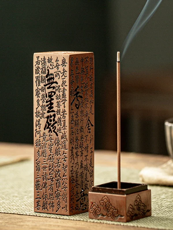 Indoor incense holder hollow thread incense insert agarwood sandalwood aromatherapy stove incense burner