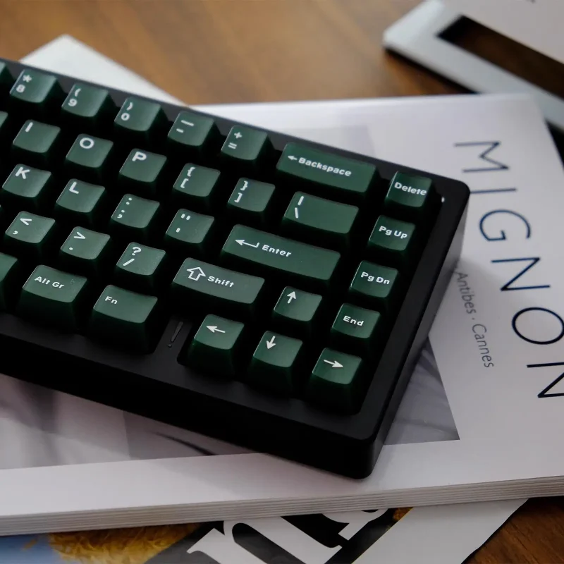 114 Keys Classic Emerald green Transparent Keycaps Double Shot Keycap Cherry Profile ABS For Gateron MX Switches Gamer Keyboard - Image 3