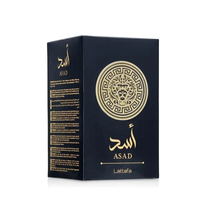 Lattafa Perfumes Black Edition Asad For Unisex Eau De Perfume Spray, 3.4 Ounce Long-Lasting Floral Scent Best Gift - Image 4