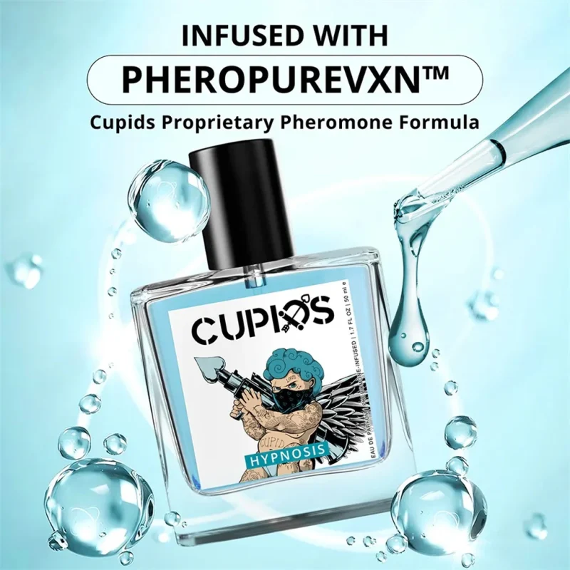 50ML Original Cupid Men's Pheromone Cologne Lasting Mature Hypnotic Rich Fragrance High Quality Perfume Body Spray Fast Delivery - Image 3