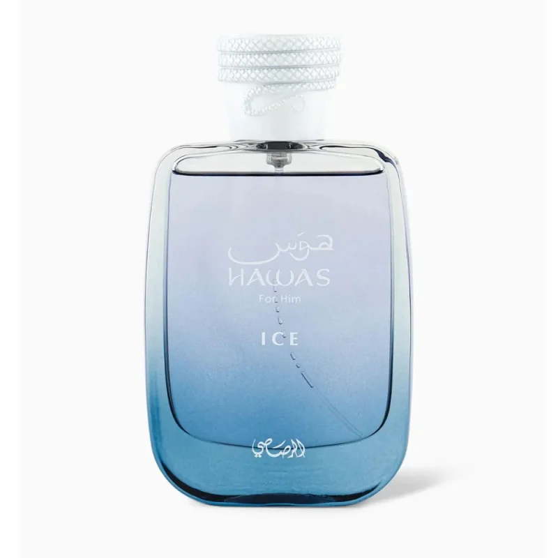 RASASI Hawas Ice for Men Eau de Parfum, 100ml(3.4 Oz), Premium Arabian Fragrance - Image 3