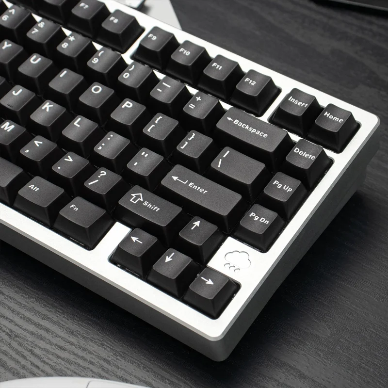 Aifei Semi-transparent Klein Blue/Black Mechanical Keyboard Keycap 120 Keys ABS Material Original Height Adaptation 61/64/68/75 - Image 7