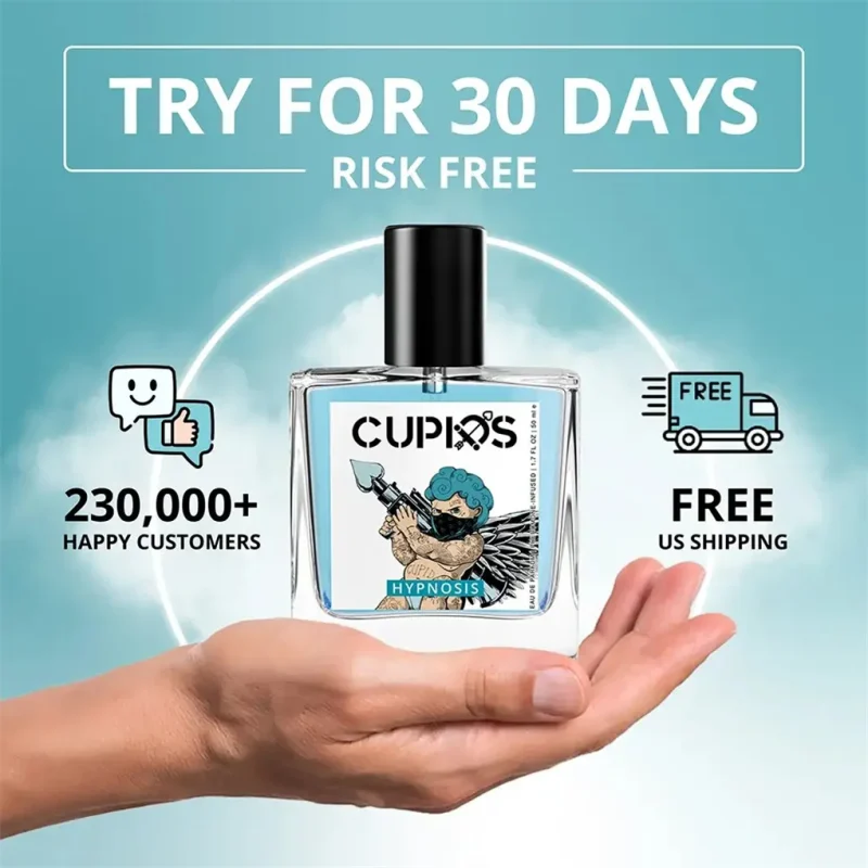 50ML Original Cupid Men's Pheromone Cologne Lasting Mature Hypnotic Rich Fragrance High Quality Perfume Body Spray Fast Delivery - Image 4