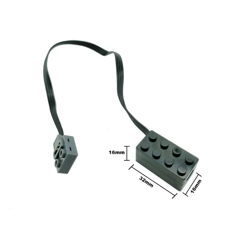 Décennie s de construction électroniques techniques pour enfants, accessoires de remise en état MOC, micro-moteur RC Power, pièces canoniques, briques de voiture de bricolage créatives, jouets de nuit - Image 3