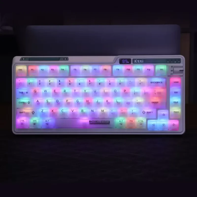 Clear Matte Translucent Keycaps, Suitable for Most Mechanical Keyboards, Ice Crystal, 1% Cherry, PBT, CHERRY - Image 3