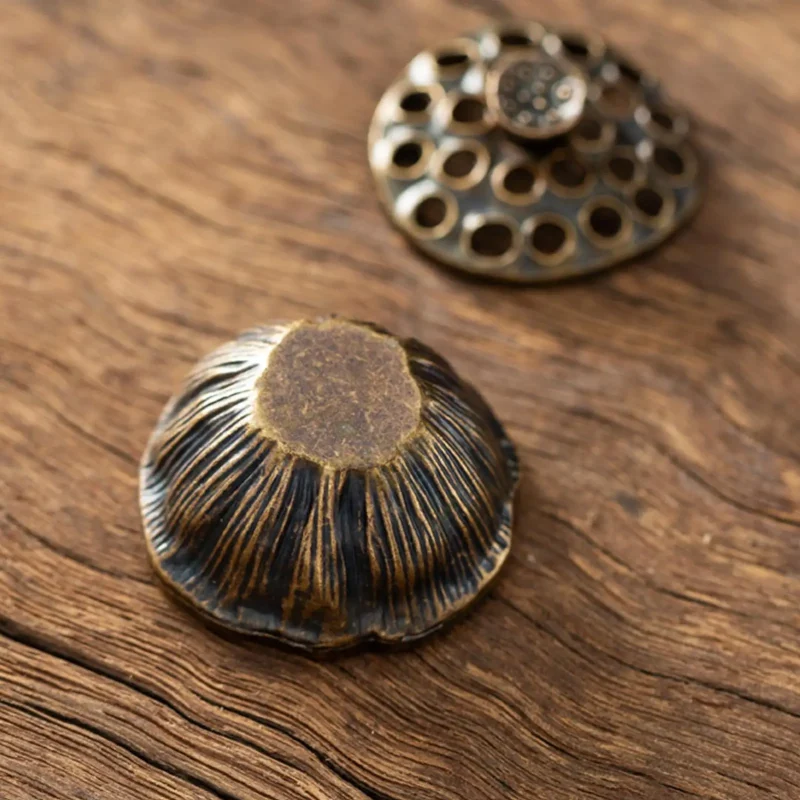 Lotus seed shape incense burner mini Aromatherapy Burner fingertip Artistic Zen Aroma stove for Yoga Studio Meditation Room - Image 4