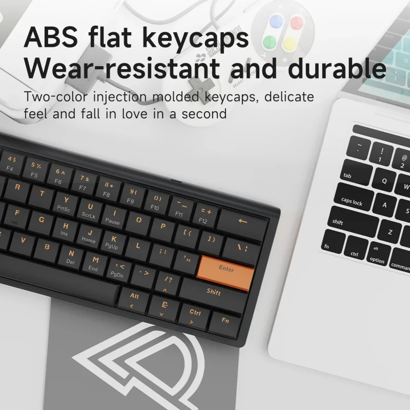 AJAZZ NKL61 wired ABS low axis mechanical keyboard plug and play, lightweight and portable, preferred for office use - Image 4