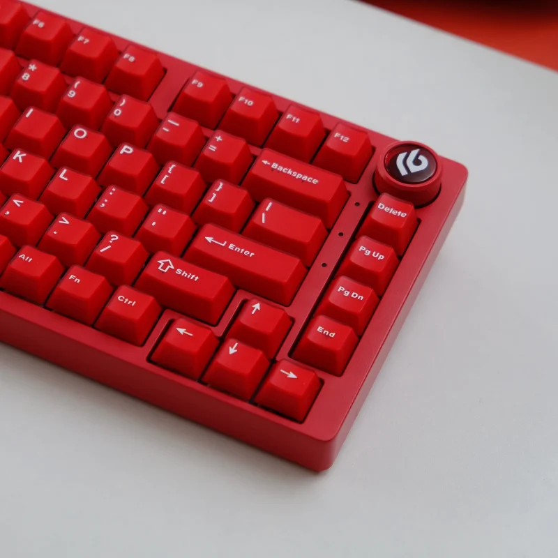 114 Aifei Keycaps Red Color ABS Double Shot Cherry Height for Mechanical Keyboard Translucent 6.25u 7u Anne Pro 2 GK61 Game PC - Image 4