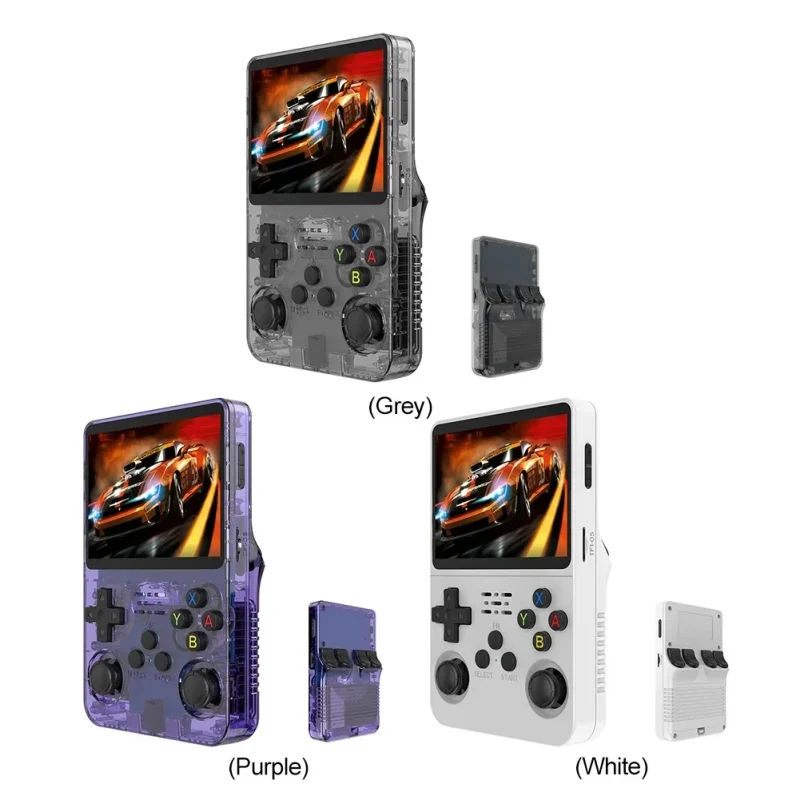 R36S Retro Handheld Video Game Console Linux System 3.5-inch IPS Screen Portable Handheld Video Player 64GB 15000 Games - Image 6