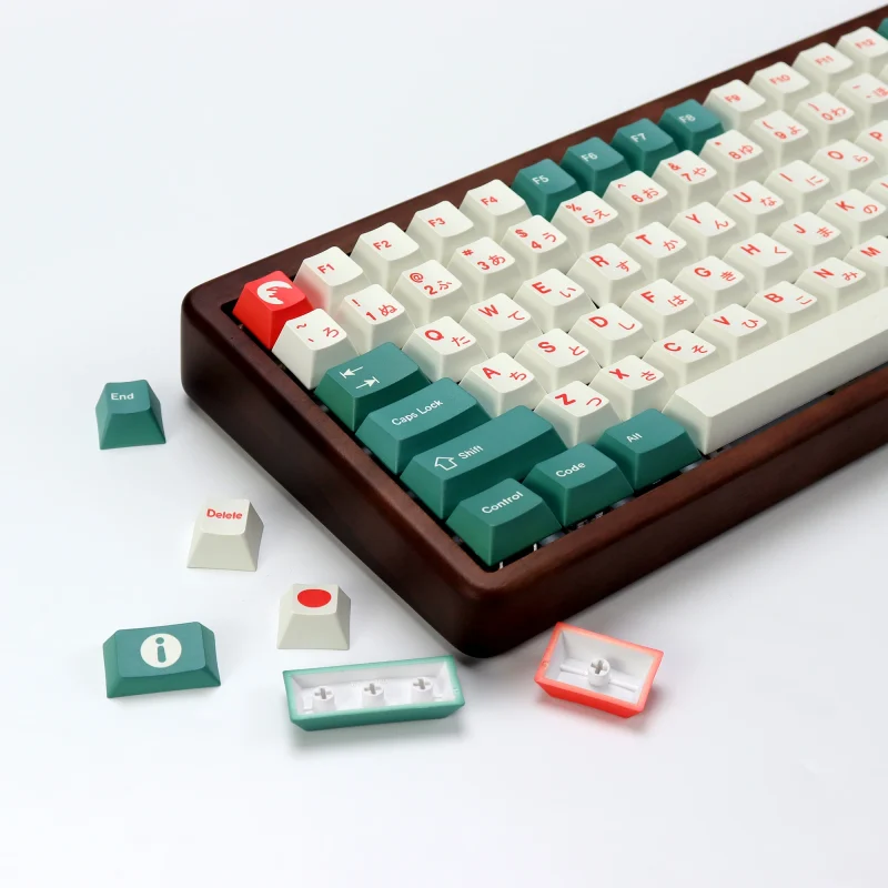 KBDiy Clone Retro GMK Kaiju Keycap Japanese PBT Cherry Profile ISO Keycaps Custom For 60 aula F87 Pro Mechanical Keyboard Gamer - Image 2