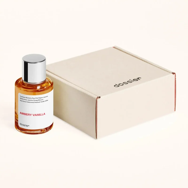 Dossier - Ambery Vanilla 1.7Oz (50ml) - Eau de Parfum - Inspired by Y S.L's B.lack O.pium - Long-lasting Fragrance - Feminine - Image 6