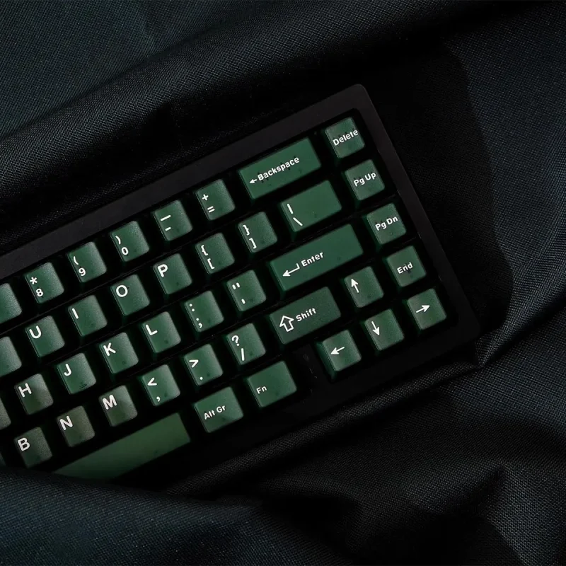 114 Keys Classic Emerald green Transparent Keycaps Double Shot Keycap Cherry Profile ABS For Gateron MX Switches Gamer Keyboard - Image 5
