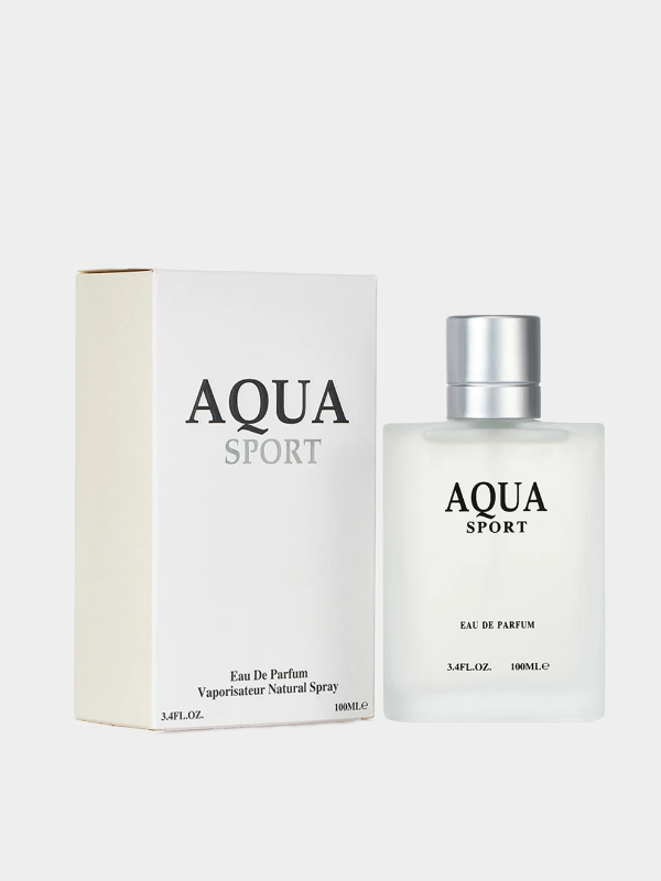 AQUA Perfume for Men EDP 100ML 3.4FL.OZ, Aquatic Aromatic Eau de Parfum, Fresh Lime Musk Ocean Fragrance Spray Men‘s Cologne