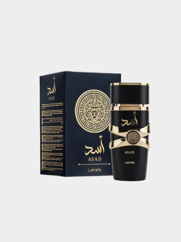 Lattafa Perfumes Black Edition Asad For Unisex Eau De Perfume Spray, 3.4 Ounce Long-Lasting Floral Scent Best Gift