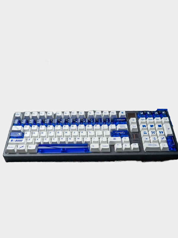 Geometric Theme Keycap Set 144key PBT Custom Translucent Keyboard Cap Cherry Profile KeyCap for Mechanical Keyboard Accessories