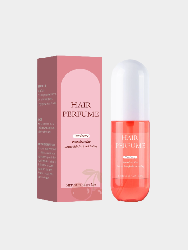 50ML Tart Cherry Hair Perfume For Women Eau de Parfum Freshen Hair Body & Pillows Body Mist Long-Lasting Fragrance Body Spray