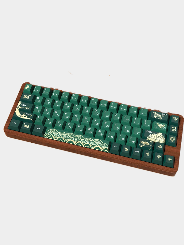 Animal Forest PBT Keycaps ISO 7U Korean Japanese Brazilian Spanish French Russian Cherry Profile Keycap For Mechanical Keyboard